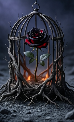 Roses of Eternal Flame